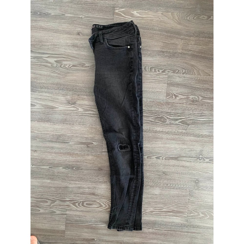 Zara Womens Black Jean Pants Size 6